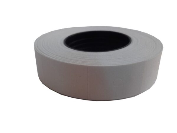 Etichete pret albe, 2 linii,  23 * 16 mm 500 buc/rola, 10 role/set
