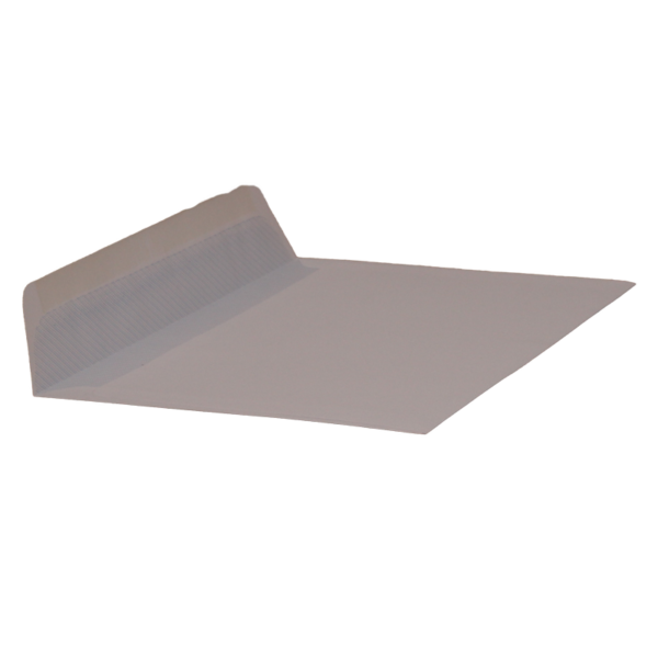 Plic C5 (162*229 mm) alb, gumat, 80 gr/mp, deschidere pe latura mare