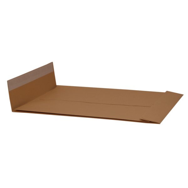 Plic C4 (229*324 mm) kraft,siliconic cu burduf de 4 cm 120g/mp