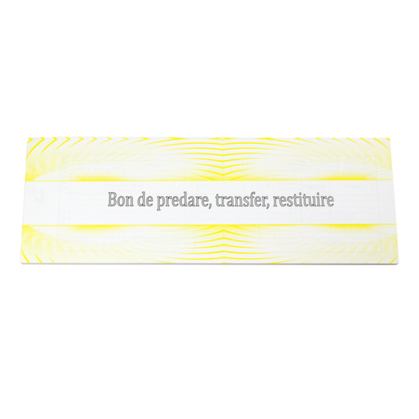 Bon predare transfer A5 fata-verso