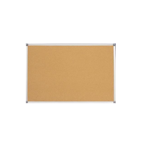 Panou pluta 2 fete cu rama aluminiu 60*90 cm EVOffice