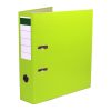 Biblioraft carton plastifiat, mecanism asamblat cu margine metalica A4 7.5cm similar Noki - vernil