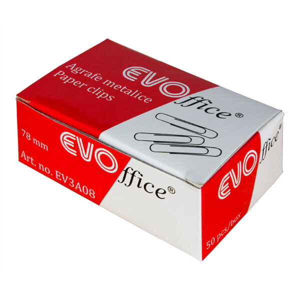 Agrafe ondulate 78 mm 50 buc/cutie EVOffice