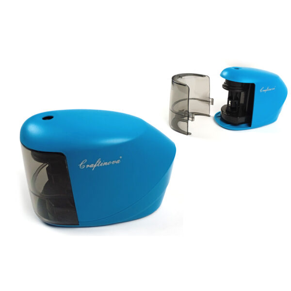 Ascutitoare electrica 11.9*6.9*8.2cm alimentare baterii sau cablu USB (inclus)