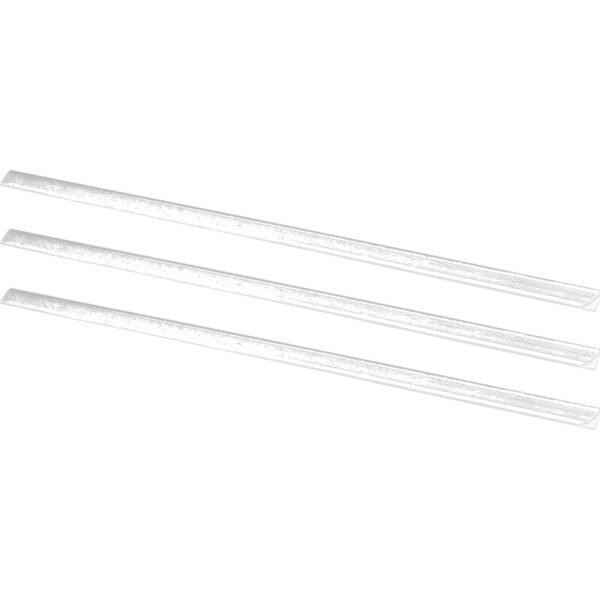 Baghete plastic 4 mm pentru 2-10 pagini,100 buc/cutie EVOffice - alb