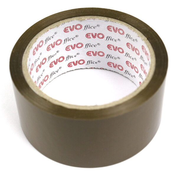 Banda adeziva maro 48mm x 66m EVOffice
