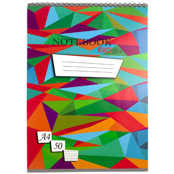 Blocnotes A4 cu spira metalica 50 file  dictando EVoffice