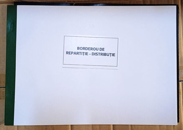 Borderou repartitie distributie