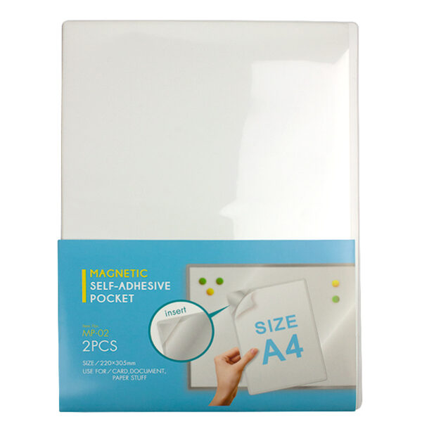 Buzunar magnetic A4, 2 buc/set