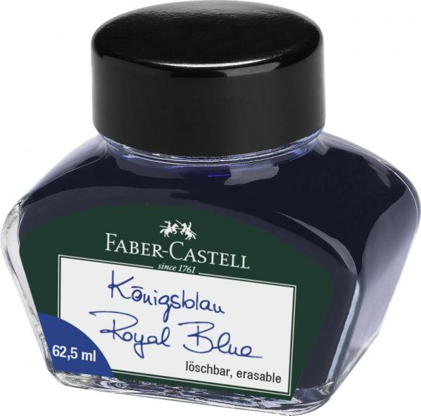 Calimara cerneala 62 ml Faber-Castell - albastru