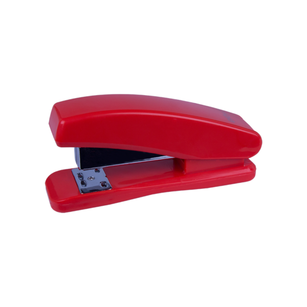 Capsator plastic mediu 24/6-24/8. 30 coli EVOffice -rosu