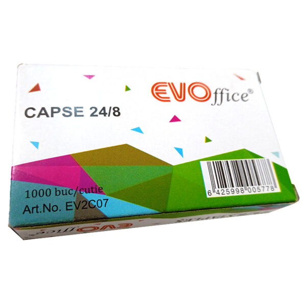 Capse 24/8, 1.000 buc/cutie EVOffice