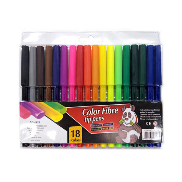 Carioci pe baza de apa superioare 18 culori/set