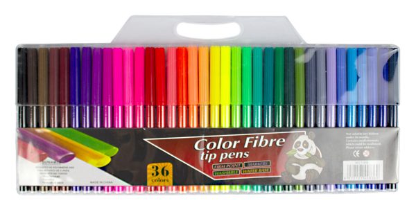 Carioci pe baza de apa superioare 36 culori/set
