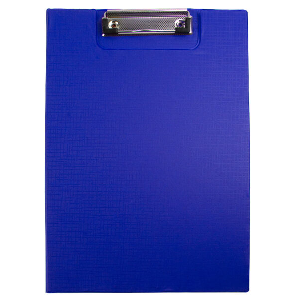 Clipboard carton plastifiat dublu A4 EVOffice - albastru