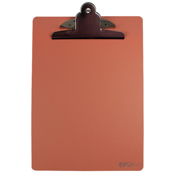 Clipboard plastic simplu A4(320*230mm) cu clema de prindere Jumbo si agatatoare-rosu