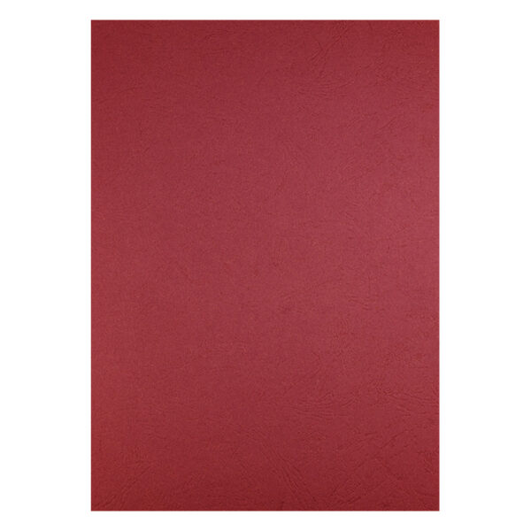Coperti carton color imitatie piele A4 250g/mp 100coli/top  EVOffice - rosu