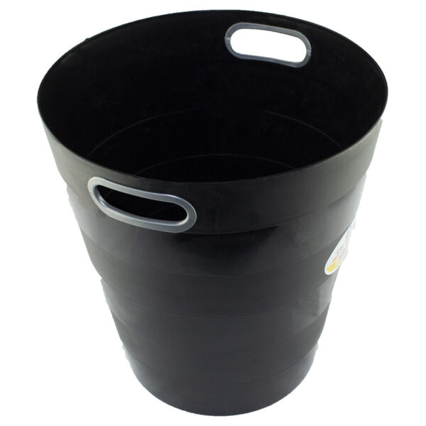 Cos birou plastic 12,5 L( prevazut cu maner) Ark  - negru