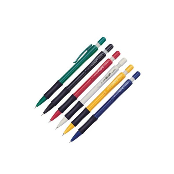Creion mecanic, 0.7 mm varf retractabil, grip,radiera incorporata, Aihao 904B