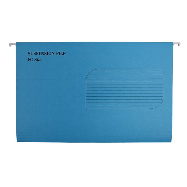 Dosar suspendat din carton FC (371*239mm) - albastru
