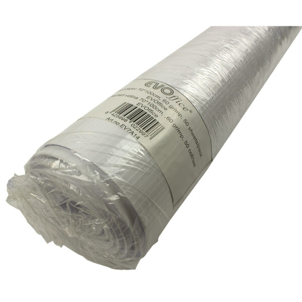Hartie flipchart velina 70*100cm, 50 coli/set EVOffice