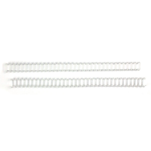 Inele metalice 11mm (7/16") pt 65-80 coli , 100 buc/cutie, alb EVOffice