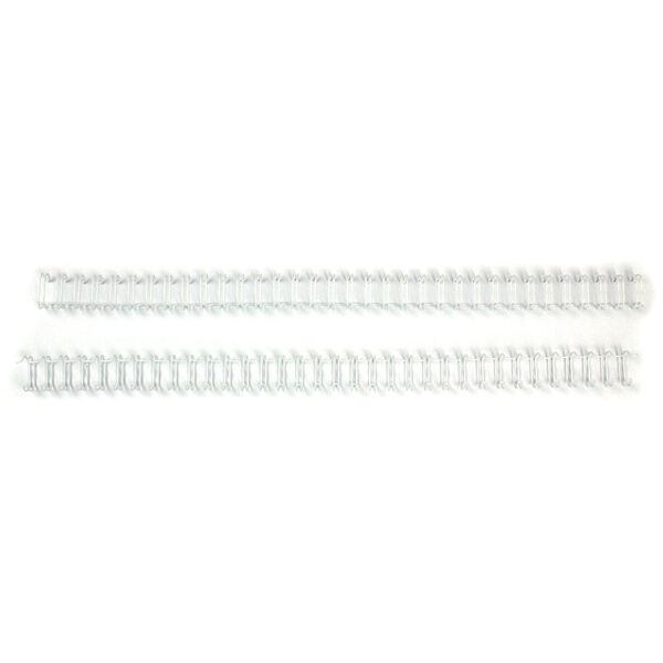 Inele metalice 9.5mm (3/8") pt 50-65 coli, 100 buc/cutie EVOffice - alb