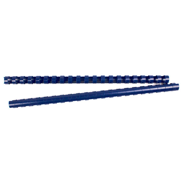 Inele plastic 14 mm, max 125 coli. 100buc/cut EVOffice albastru