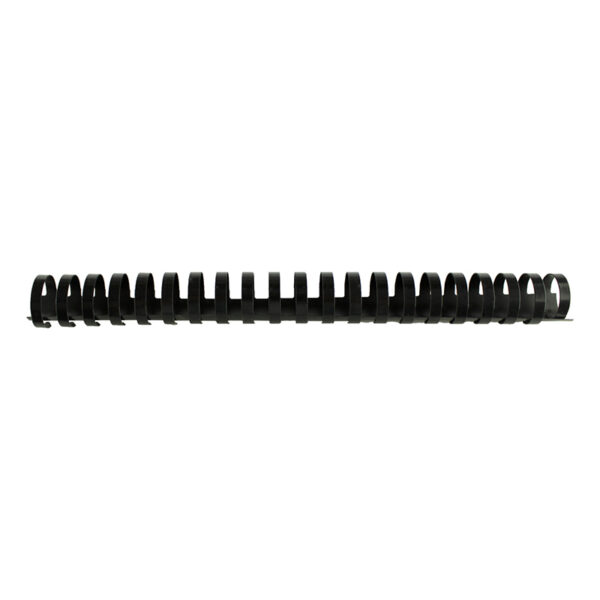 Inele plastic 25 mm, max. 240 coli, 50buc/cut EVOffice negru