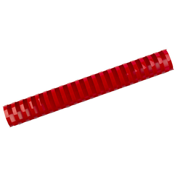 Inele plastic 38 mm, max. 350 coli, 50buc/cut EVOffice - rosu