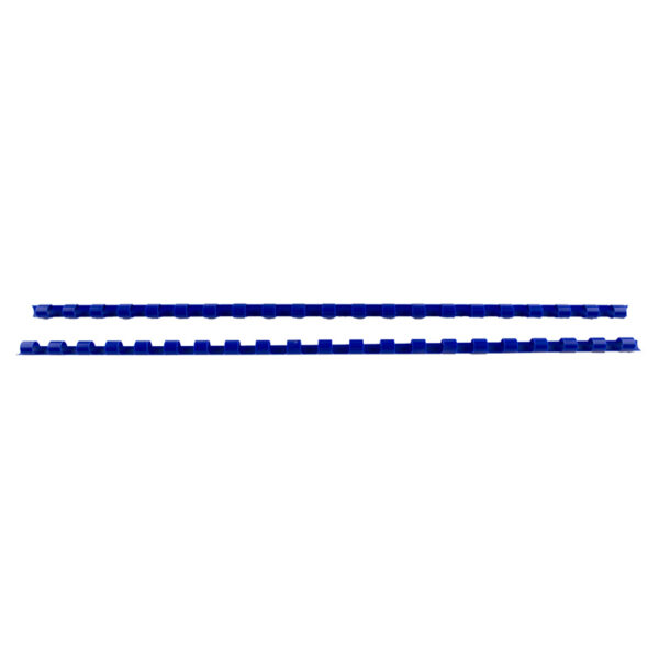 Inele plastic 6 mm, max 25 coli,, 100buc/cut EVOffic-albastru