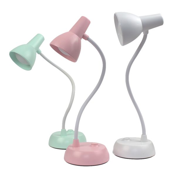Lampa de birou mare cu brat flexibil din plastic