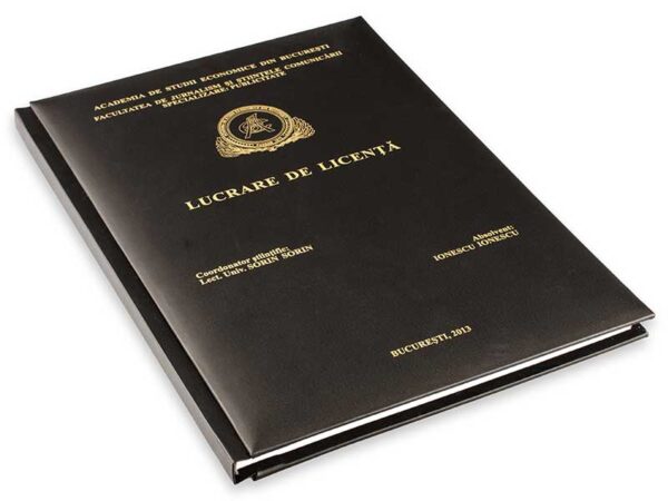 Coperti de diploma cu surub
