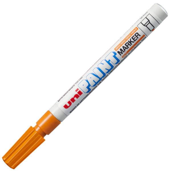 Marker cu vopsea 0.8-1.2 mm UNI Paint PX-21  portocaliu