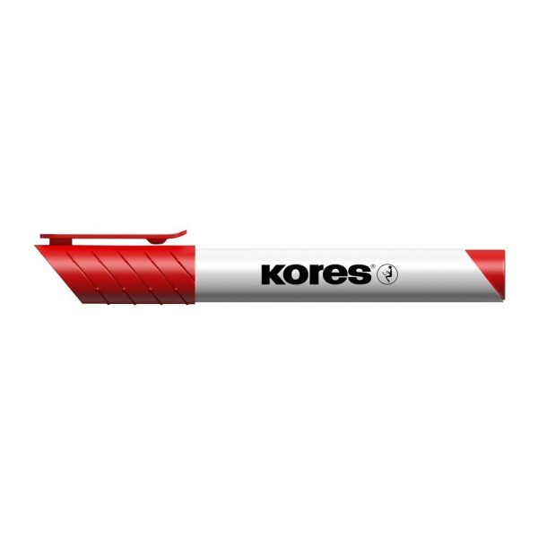 Marker whiteboard rosu 3mm Kores