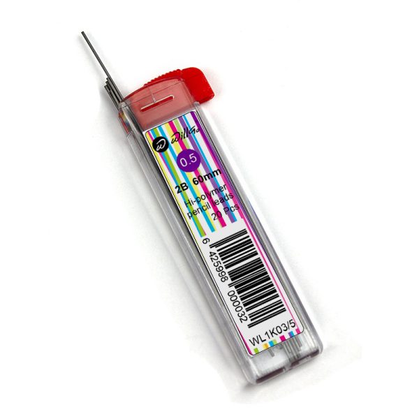 Mina creion mecanic 0.5mm 2B 20buc/cut Willgo