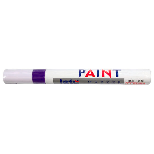 Paint marker cu vopsea - medium point, mov