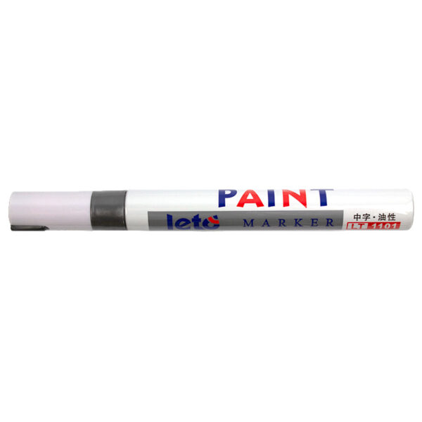 Paint marker cu vopsea - medium point, argintiu