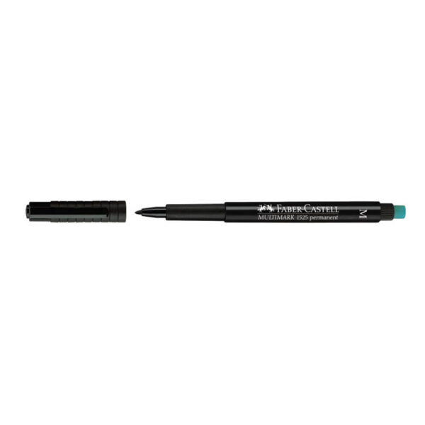 Permanent marker varf rotund M Multimark Faber-Castell - negru