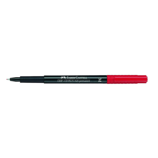 Permanent marker varf rotund M Multimark Faber-Castell - rosu