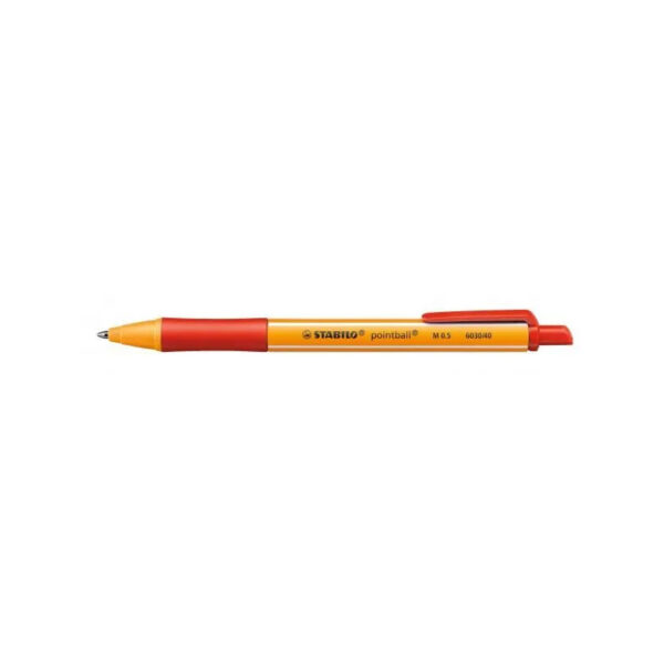 Pix cu gel 0.5mm Stabilo - rosu