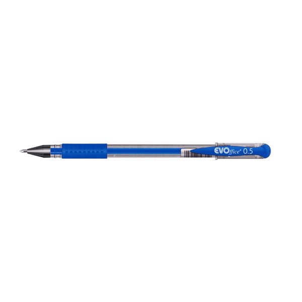 Pix cu gel si grip 0,5mm EVOffice - albastru