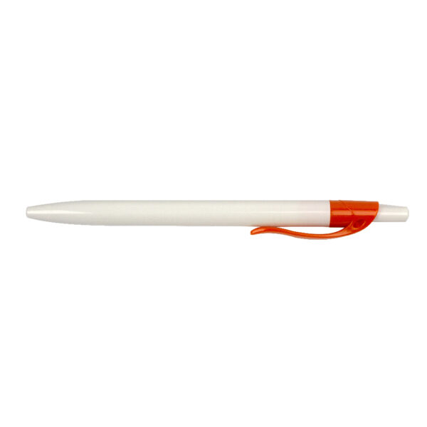 Pix plastic ANTIBACTERIAN cu mecanism corp alb si mina X20 No. ATPEN01 -orange