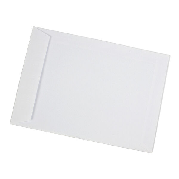 Plic C5 (162*229 mm) alb, siliconic, 80 gr/mp - deschidere pe latura mica