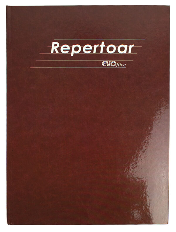 Registru repertoar A4 coperti cartonate  100 file dictando EVOffice