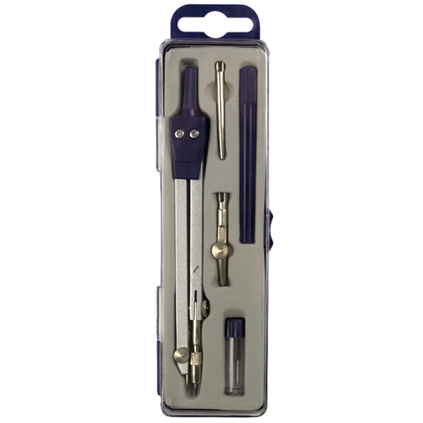Set compas metalic 5 piese EVOffice