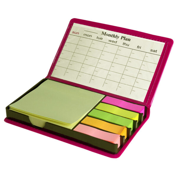 Set notes adeziv 75*75mm galben p,index har13*45mm,5cul ne*100file,mini planner EVOffice
