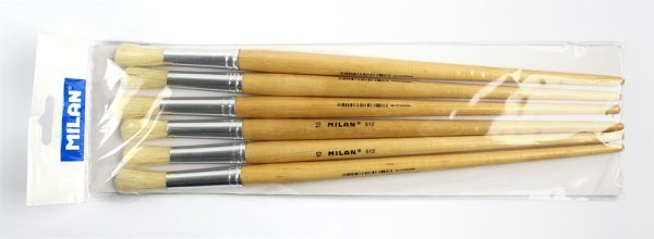 Set 6 pensule Milan seria 512 , nr.10