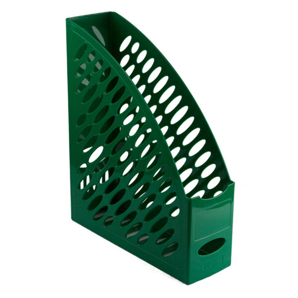 Suport plastic vertical documente EVOffice - verde