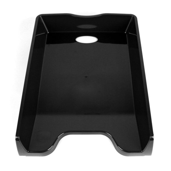 Tavita plastic documente Ark - negru